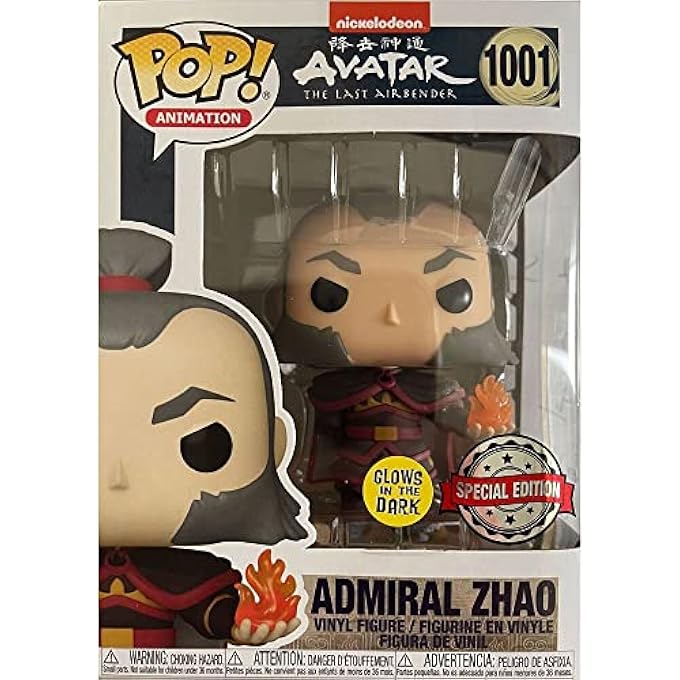 POP! شخصية العمل: أفاتار زهاو مع كرة النار، رقم 56965، متعدد الألوان - Image 2